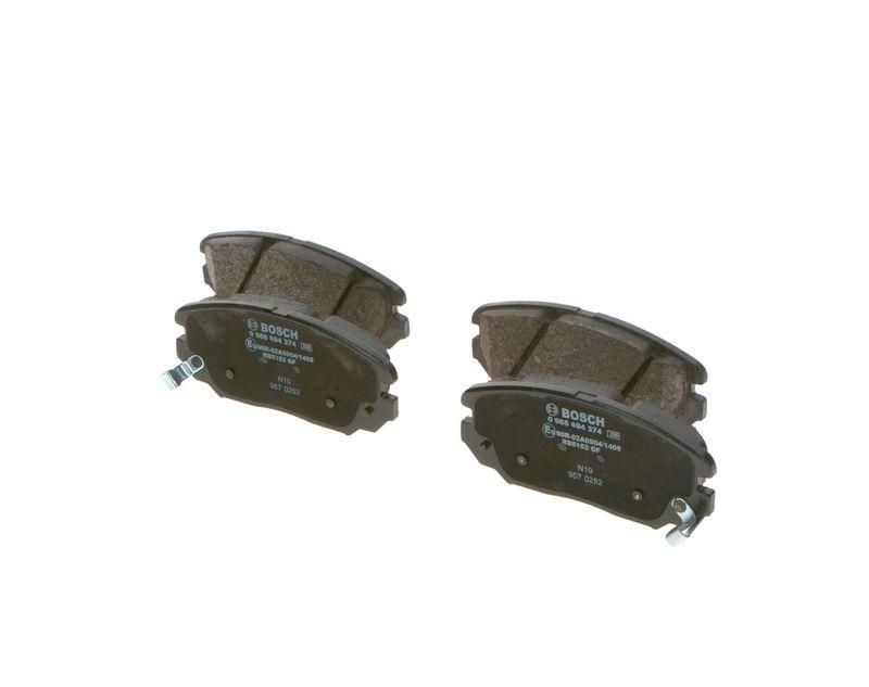 Kit de plaquettes de frein, frein à disque BOSCH 0 986 494 374