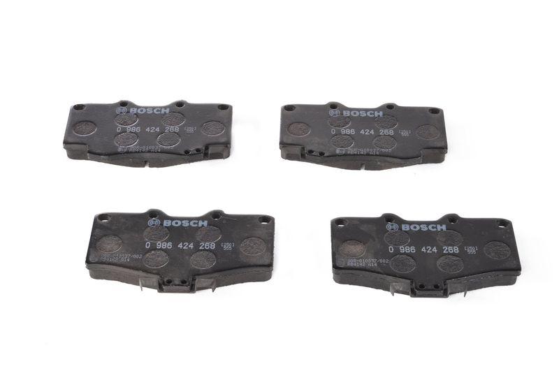 Kit de plaquettes de frein, frein à disque BOSCH 0986424268