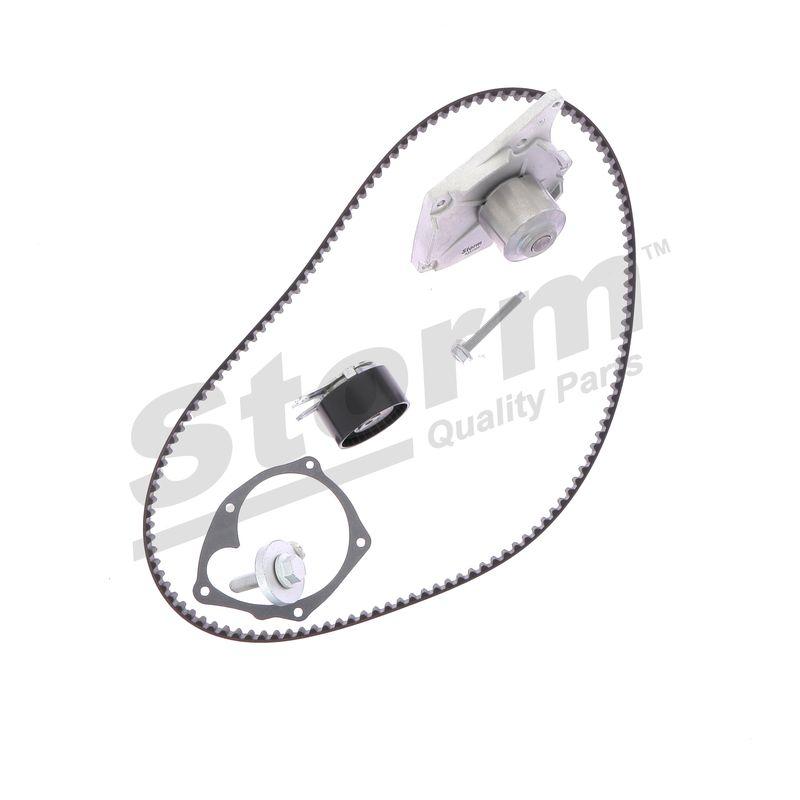 Pompe à eau + kit de courroie crantée STORM QUALITY PARTS 5550578KP
