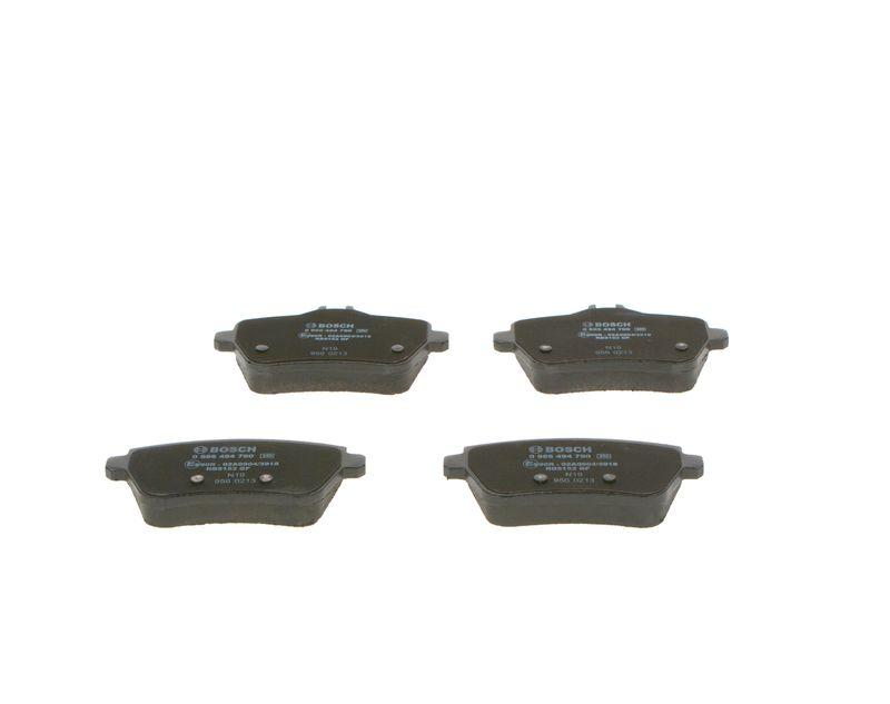 Kit de plaquettes de frein, frein à disque BOSCH 0986494790