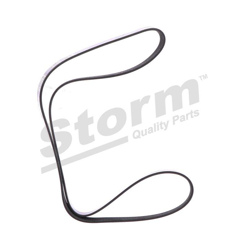 Courroie trapézoïdale à nervures STORM QUALITY PARTS STO6PK1563