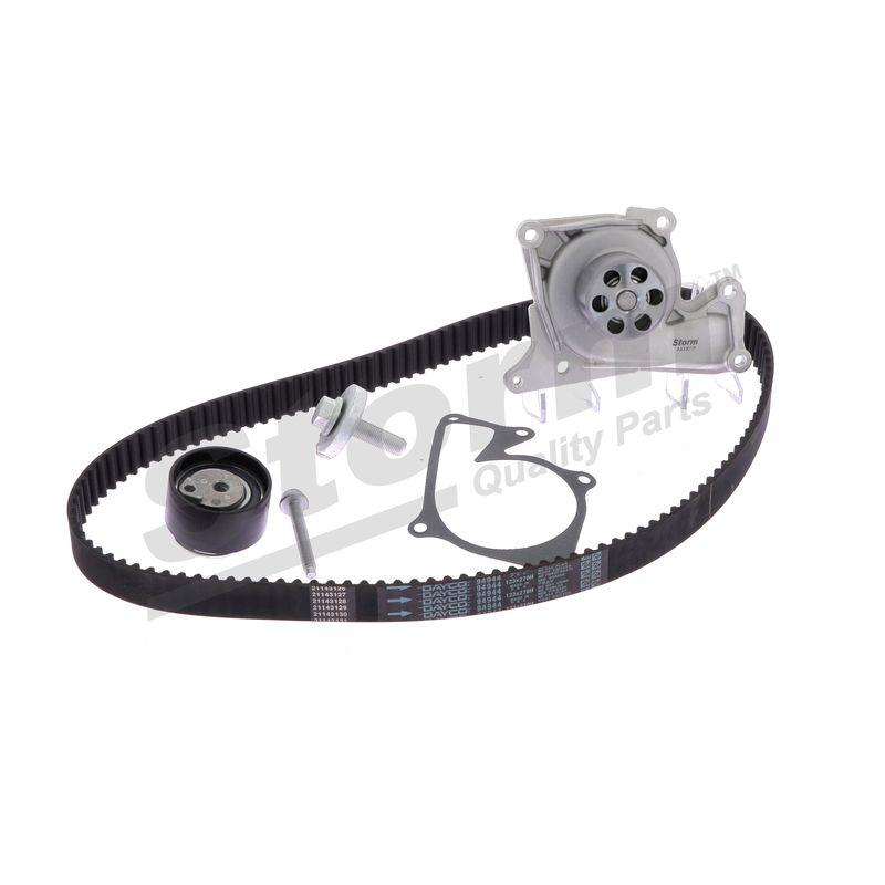 Pompe à eau + kit de courroie crantée STORM QUALITY PARTS 5550580KP