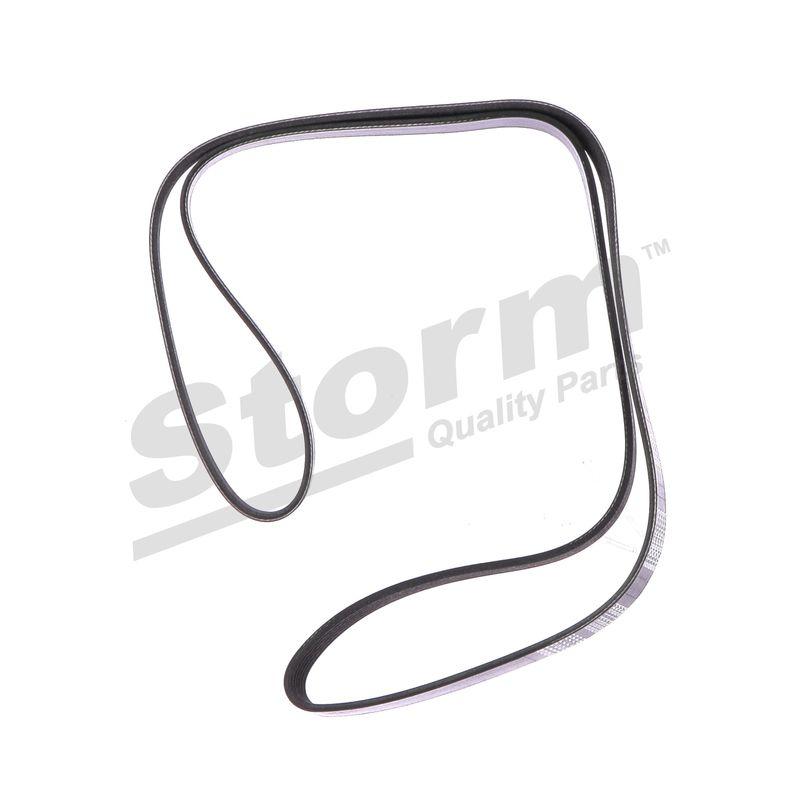 Courroie trapézoïdale à nervures STORM QUALITY PARTS STO6PK1775