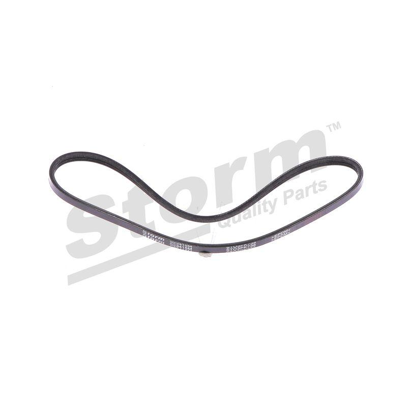 Courroie trapézoïdale à nervures STORM QUALITY PARTS STO3PK0738
