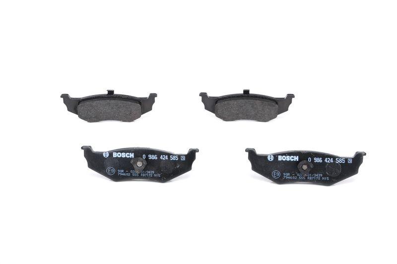 Kit de plaquettes de frein, frein à disque BOSCH 0 986 424 585