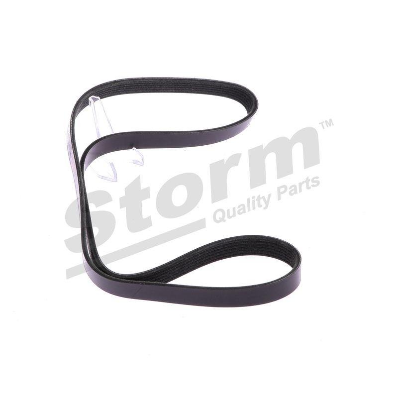 Courroie trapézoïdale à nervures STORM QUALITY PARTS STO6PK1200