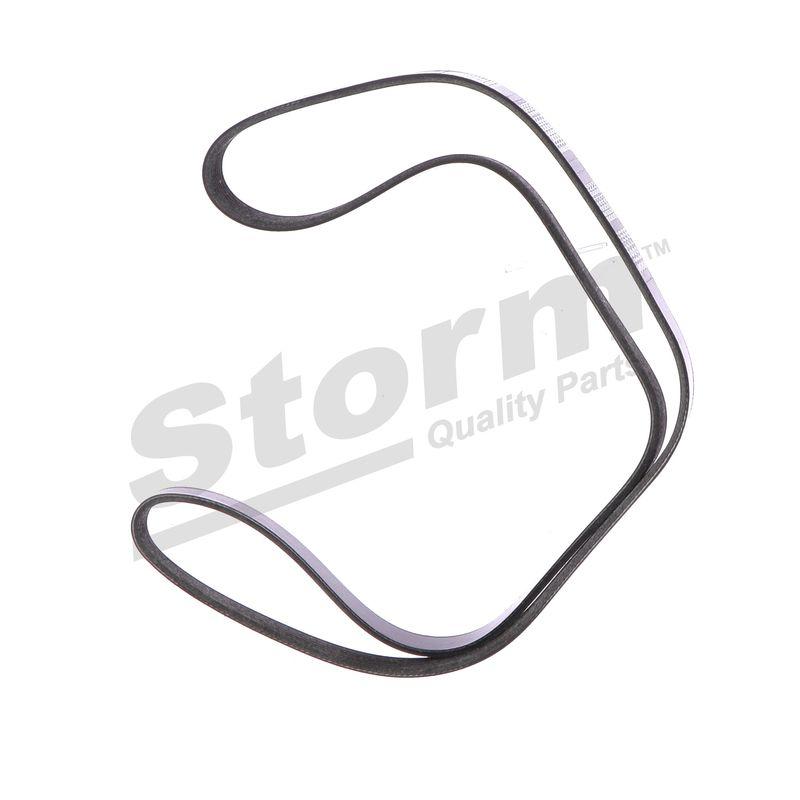 Courroie trapézoïdale à nervures STORM QUALITY PARTS STO6PK1400