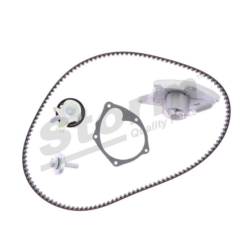 Pompe à eau + kit de courroie crantée STORM QUALITY PARTS 5550579KP