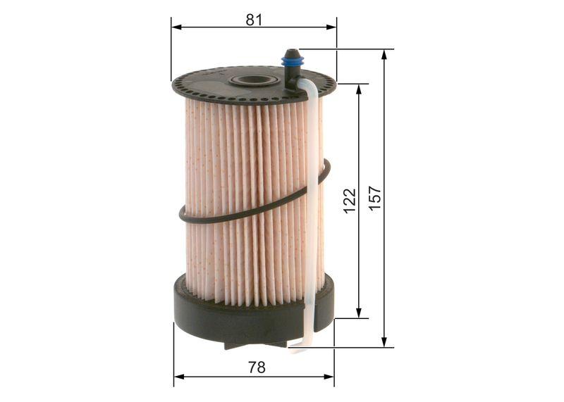 Filtre à carburant BOSCH F 026 402 217