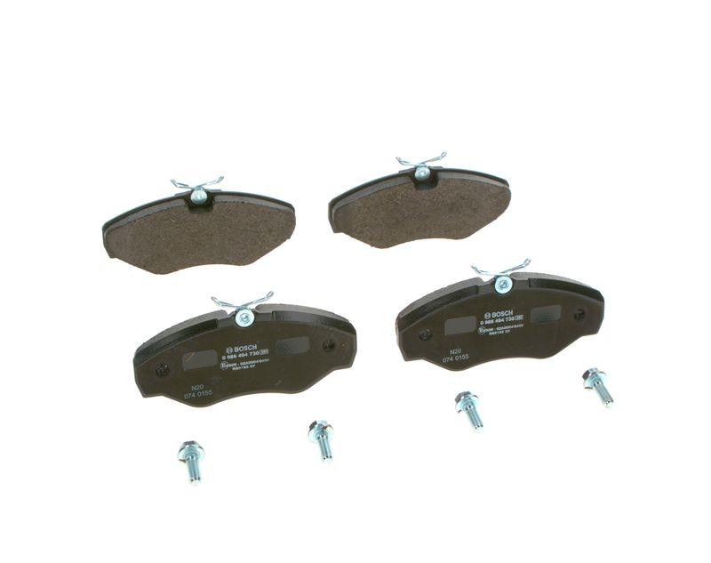 Kit de plaquettes de frein, frein à disque BOSCH 0 986 494 730