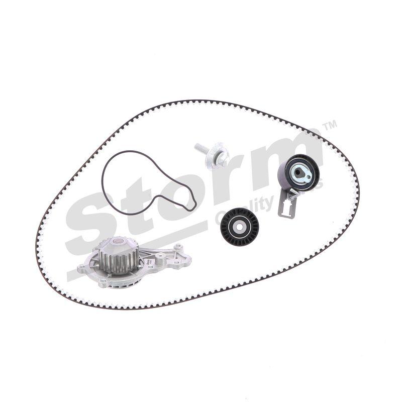 Pompe à eau + kit de courroie crantée STORM QUALITY PARTS 904546KP
