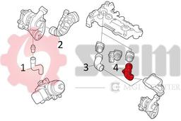 Gaine de suralimentation SEIM 981127