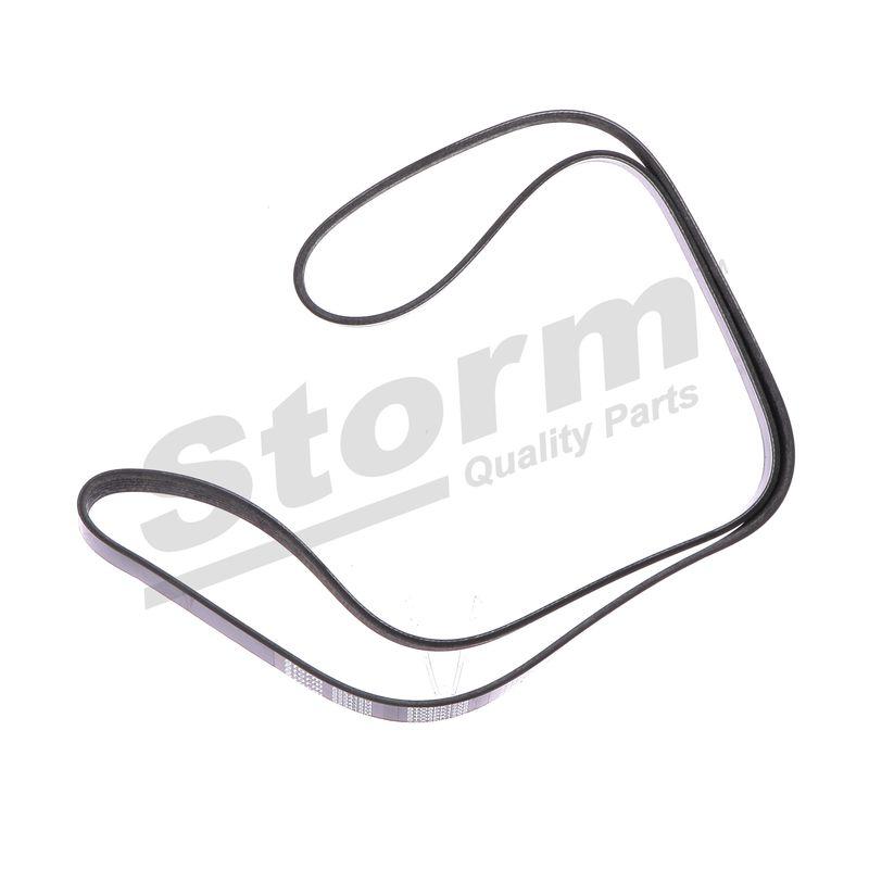 Courroie trapézoïdale à nervures STORM QUALITY PARTS STO6PK1708