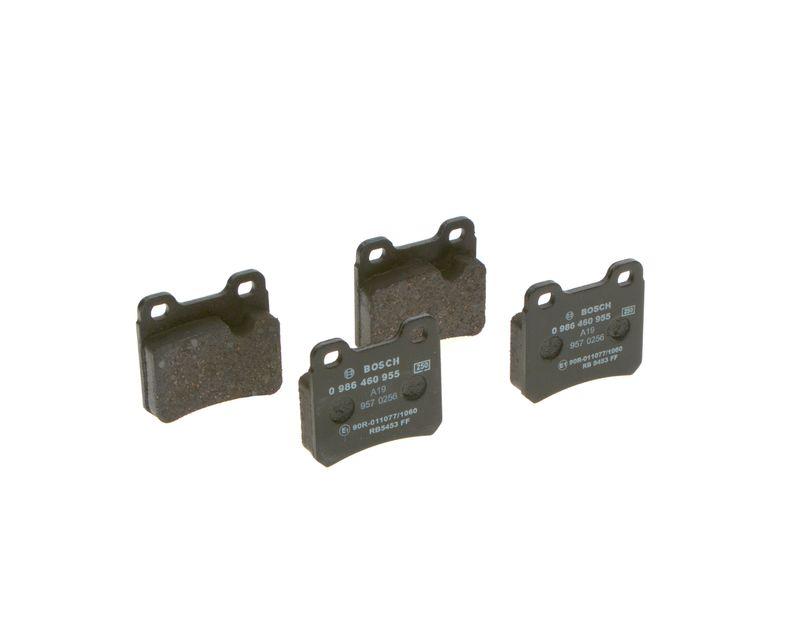 Kit de plaquettes de frein, frein à disque BOSCH 0 986 460 955