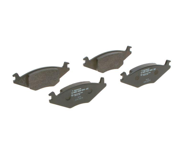 Kit de plaquettes de frein, frein à disque BOSCH 0 986 468 890