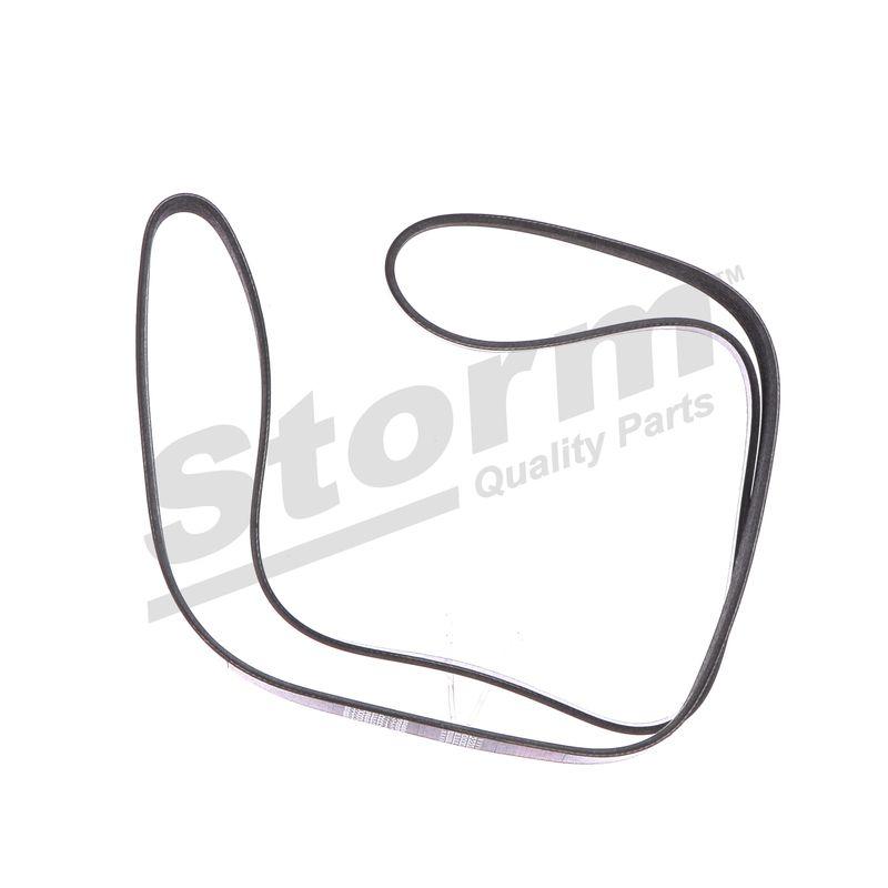 Courroie trapézoïdale à nervures STORM QUALITY PARTS STO6PK1735