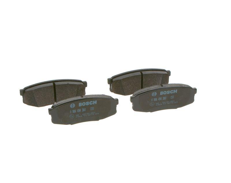 Kit de plaquettes de frein, frein à disque BOSCH 0 986 494 380