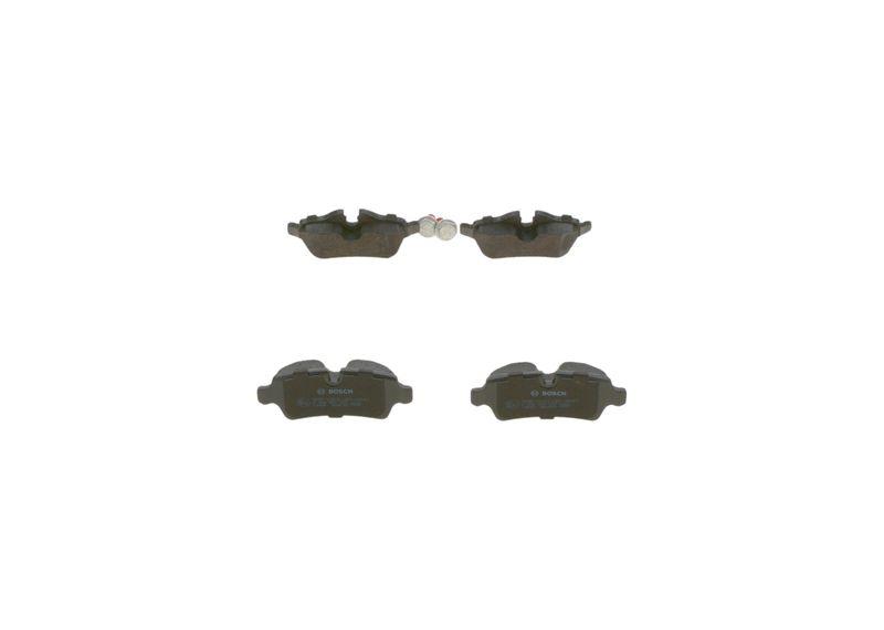Kit de plaquettes de frein, frein à disque BOSCH 0 986 494 242