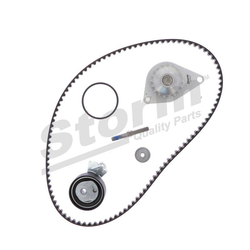 Pompe à eau + kit de courroie crantée STORM QUALITY PARTS 904463KP