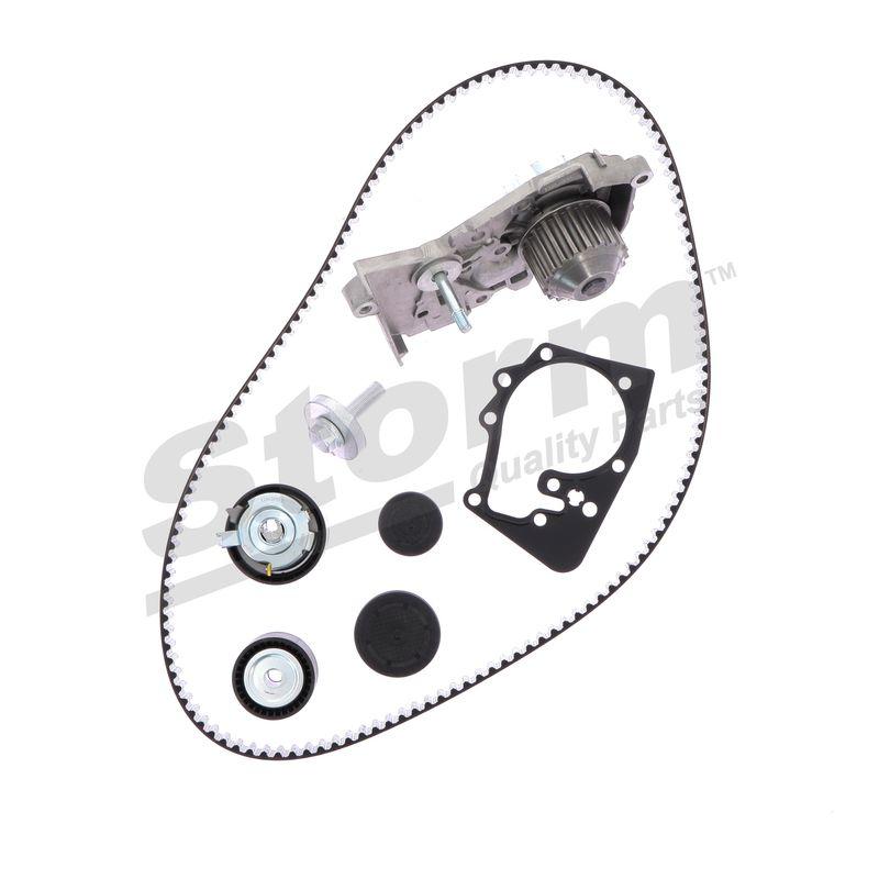 Pompe à eau + kit de courroie crantée STORM QUALITY PARTS 914560KP