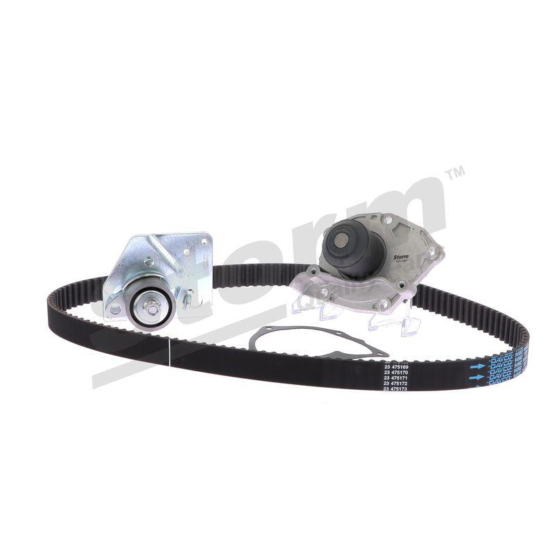 Pompe à eau + kit de courroie crantée STORM QUALITY PARTS 904509KP