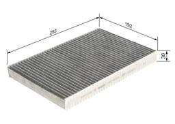 Filtre, air de l'habitacle BOSCH 1987435535