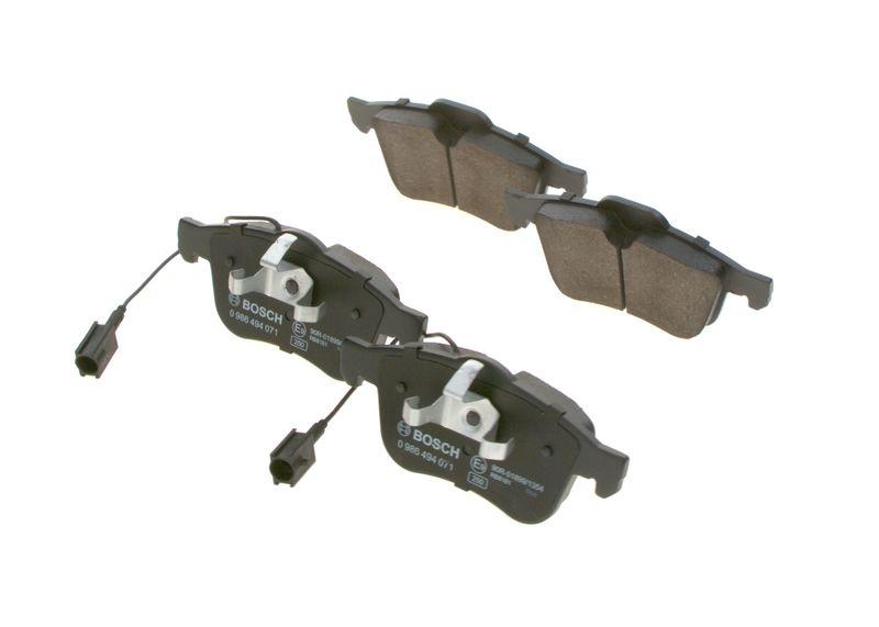Kit de plaquettes de frein, frein à disque BOSCH 0 986 494 071