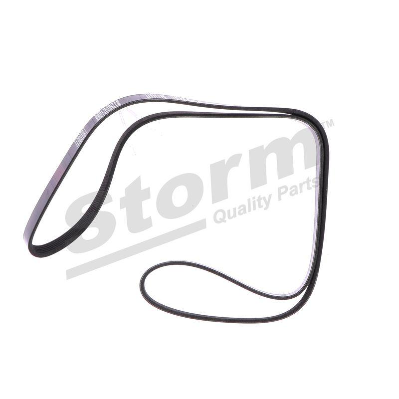 Courroie trapézoïdale à nervures STORM QUALITY PARTS STO6PK1663