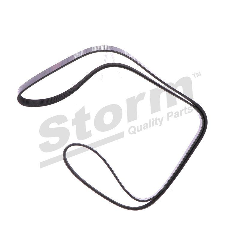 Courroie trapézoïdale à nervures STORM QUALITY PARTS STO6PK1663