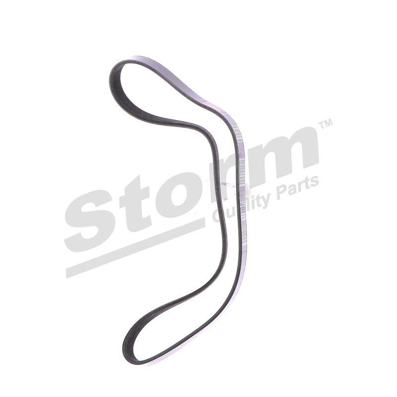 Courroie trapézoïdale à nervures STORM QUALITY PARTS STO6PK1013