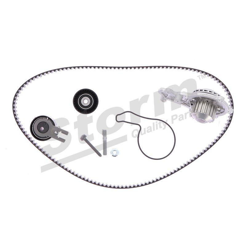 Pompe à eau + kit de courroie crantée STORM QUALITY PARTS 904487KP