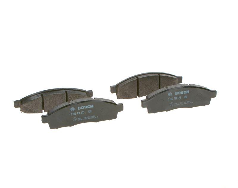 Kit de plaquettes de frein, frein à disque BOSCH 0 986 494 673