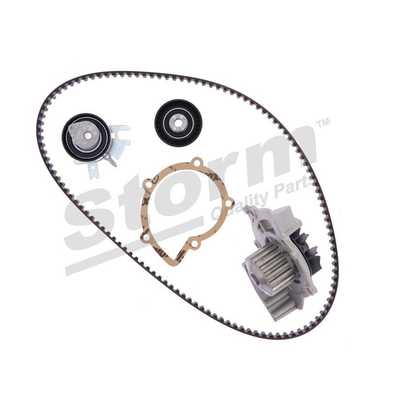 Pompe à eau + kit de courroie crantée STORM QUALITY PARTS 904595KP