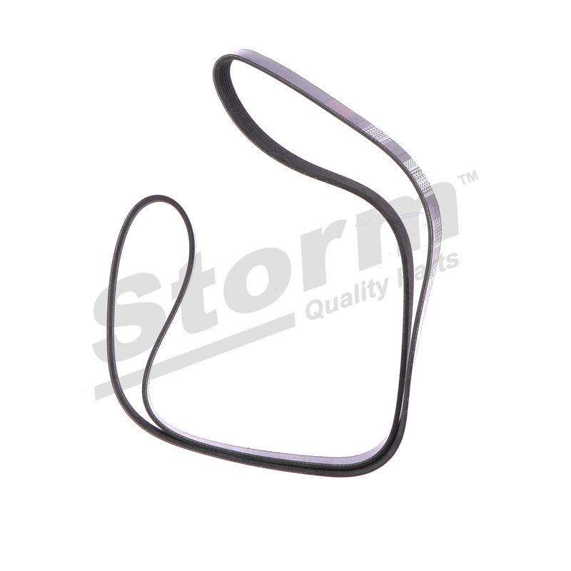 Courroie trapézoïdale à nervures STORM QUALITY PARTS STO6PK1600