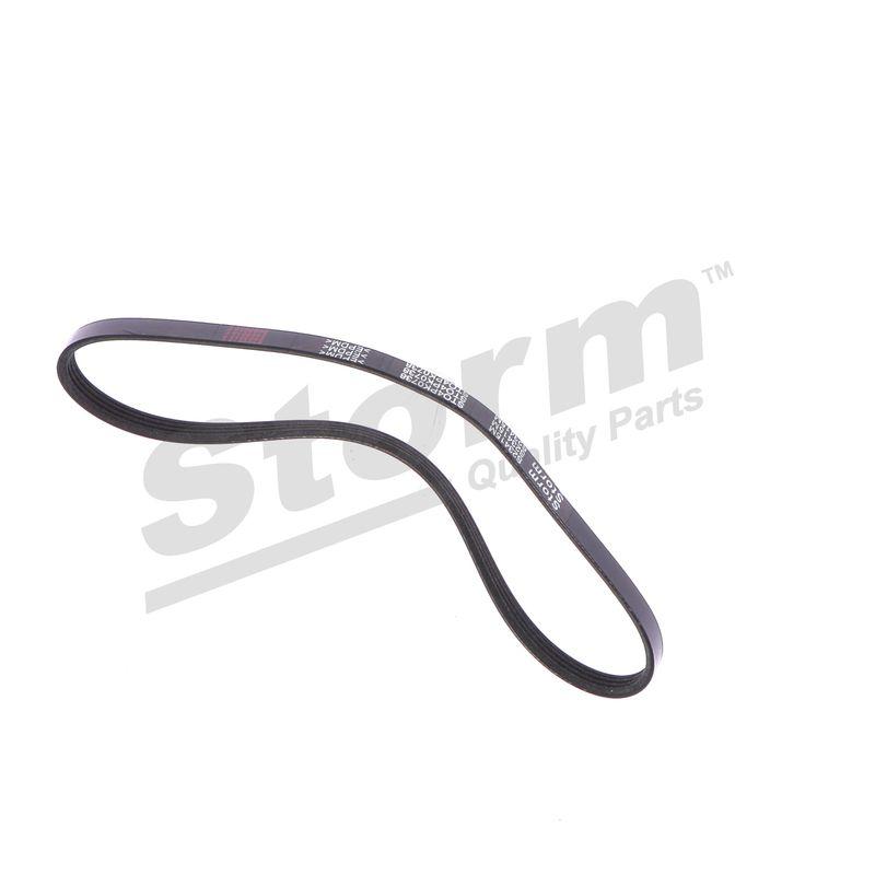 Courroie trapézoïdale à nervures STORM QUALITY PARTS STO4PK0738