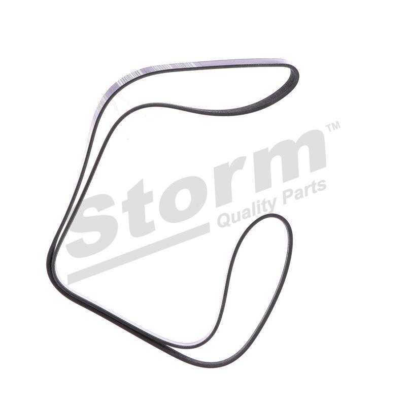 Courroie trapézoïdale à nervures STORM QUALITY PARTS STO6PK1792
