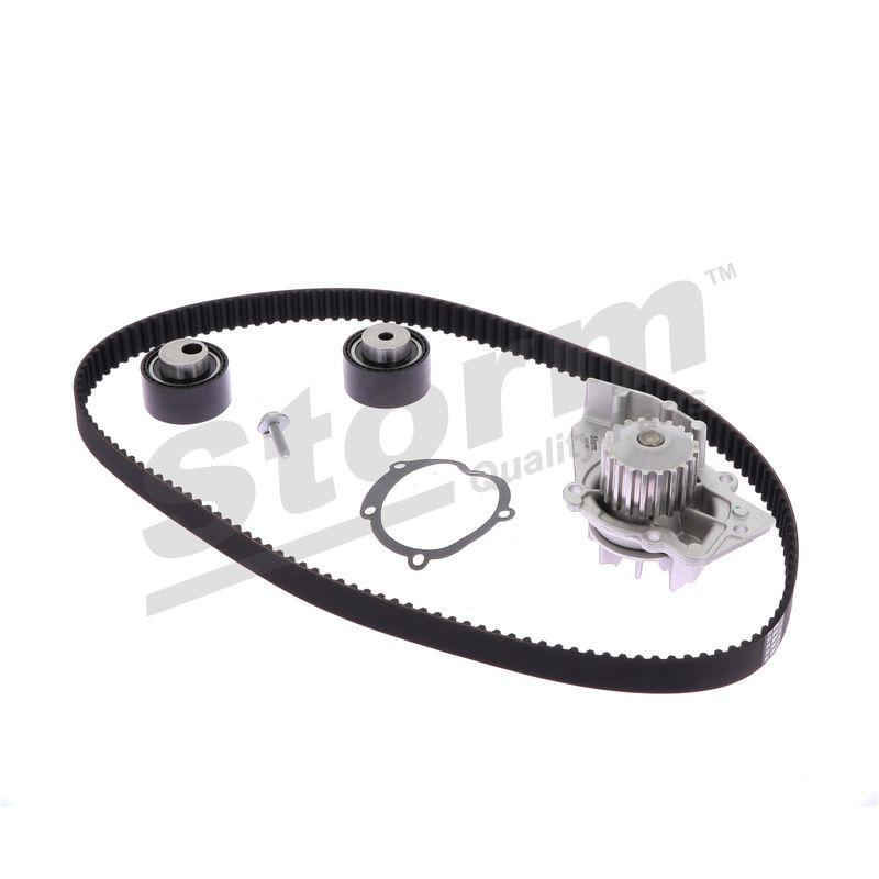 Pompe à eau + kit de courroie crantée STORM QUALITY PARTS 5550566KP