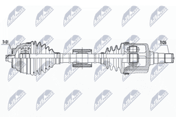 Arbre de transmission NTY NPW-BM-187