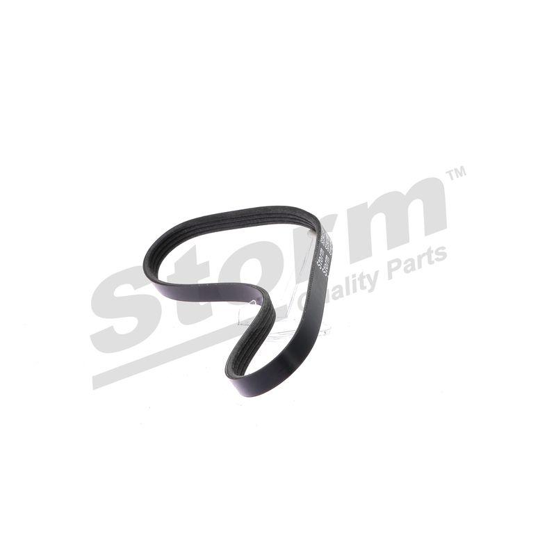 Courroie trapézoïdale à nervures STORM QUALITY PARTS STO4PK0738