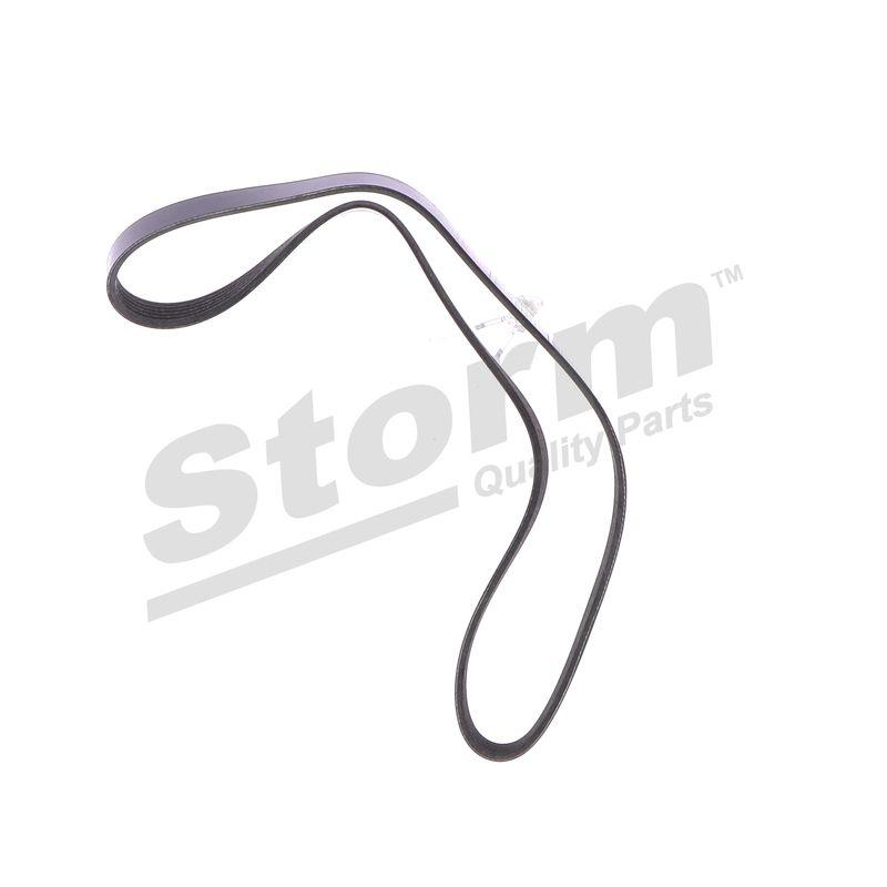 Courroie trapézoïdale à nervures STORM QUALITY PARTS STO6PK1095