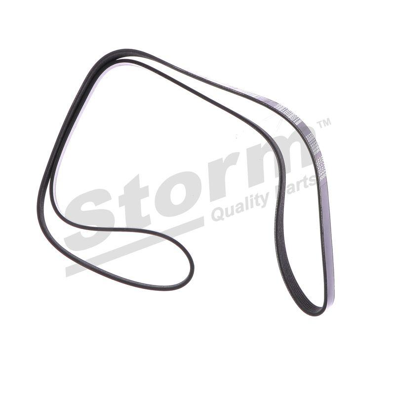 Courroie trapézoïdale à nervures STORM QUALITY PARTS STO6PK1638