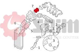 Gaine de suralimentation SEIM 981114