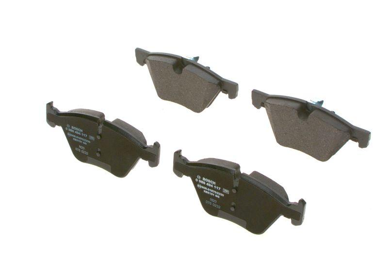 Kit de plaquettes de frein, frein à disque BOSCH 0 986 494 117