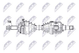 Arbre de transmission NTY NPW-TY-191