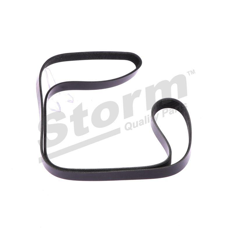 Courroie trapézoïdale à nervures STORM QUALITY PARTS STO6PK1725