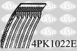 Courroie trapézoïdale à nervures SASIC 4PK1022E
