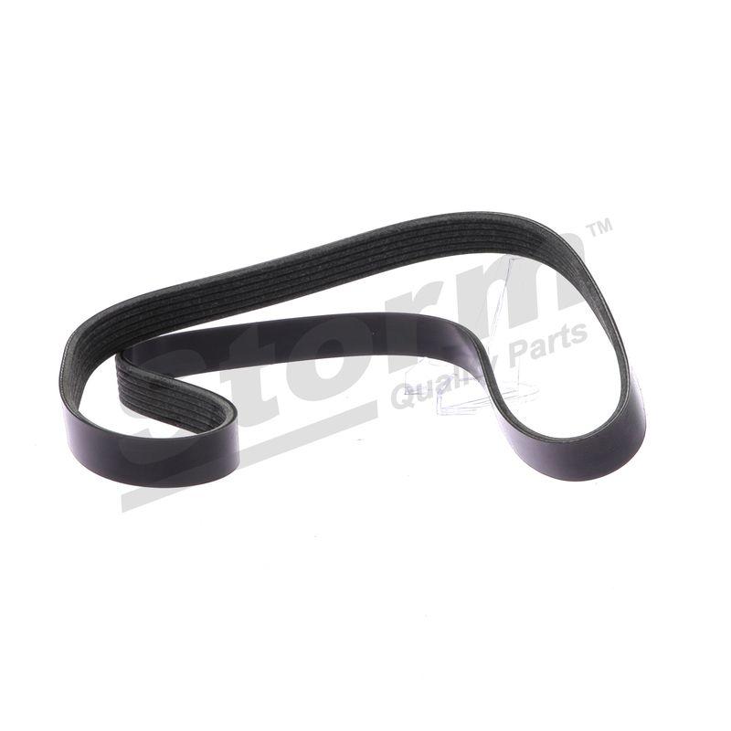 Courroie trapézoïdale à nervures STORM QUALITY PARTS STO6PK1050