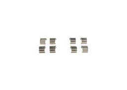 Kit d'accessoires, plaquette de frein à disque BOSCH 1 987 474 605