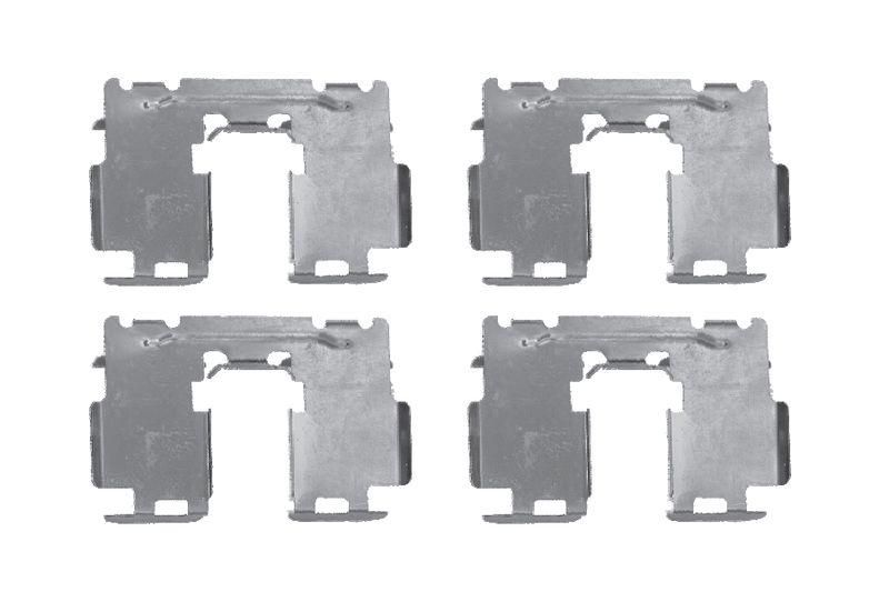 Kit d'accessoires, plaquette de frein à disque BOSCH 1 987 474 472