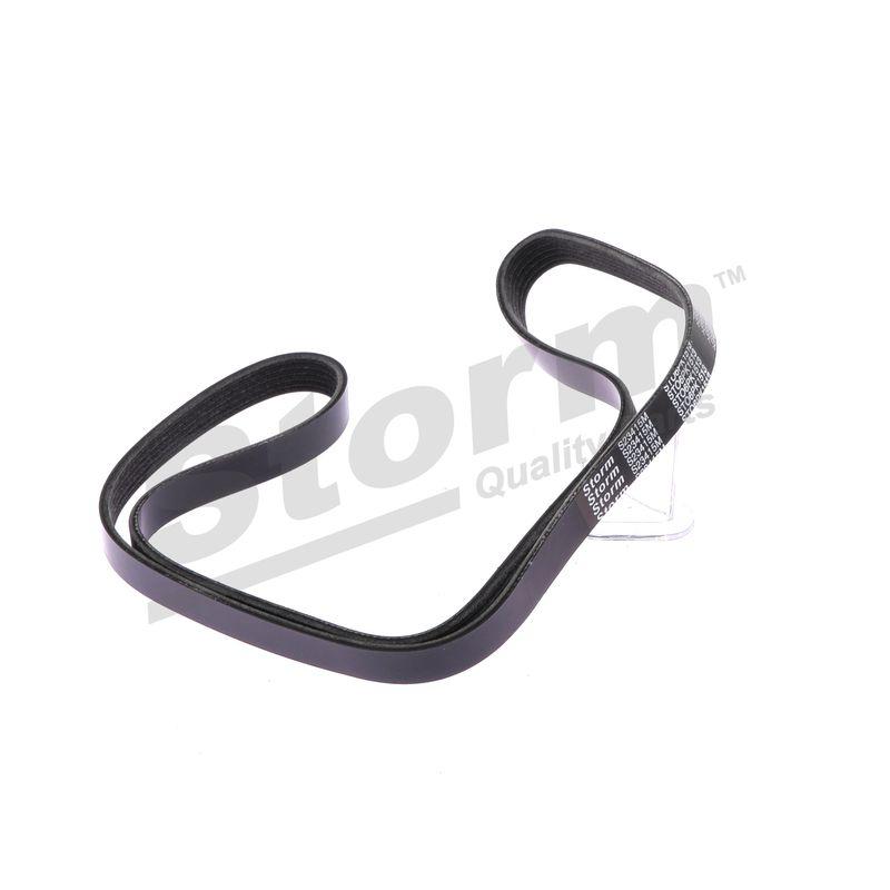 Courroie trapézoïdale à nervures STORM QUALITY PARTS STO6PK1513